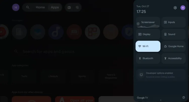 install-apps-on-google-tv-connect-to-the-internet-2