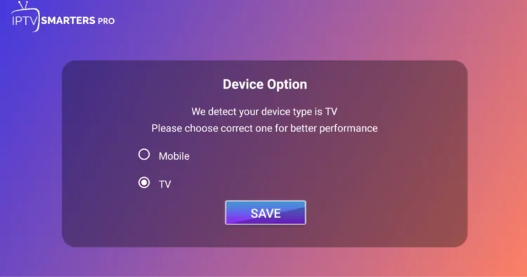 Hidden app launched on Google TV